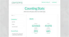 Desktop Screenshot of countstats.net