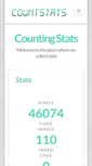 Mobile Screenshot of countstats.net